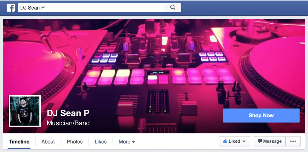 DJ Sean P Facebook
